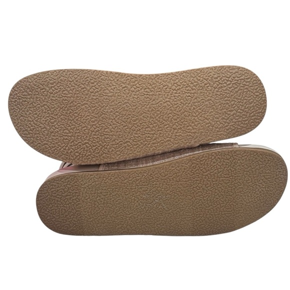 NWOT Seychelles Bobbie Ivory Tweed Strappy Hook and Loop Sandals Old Money 8.5 - Picture 9 of 11